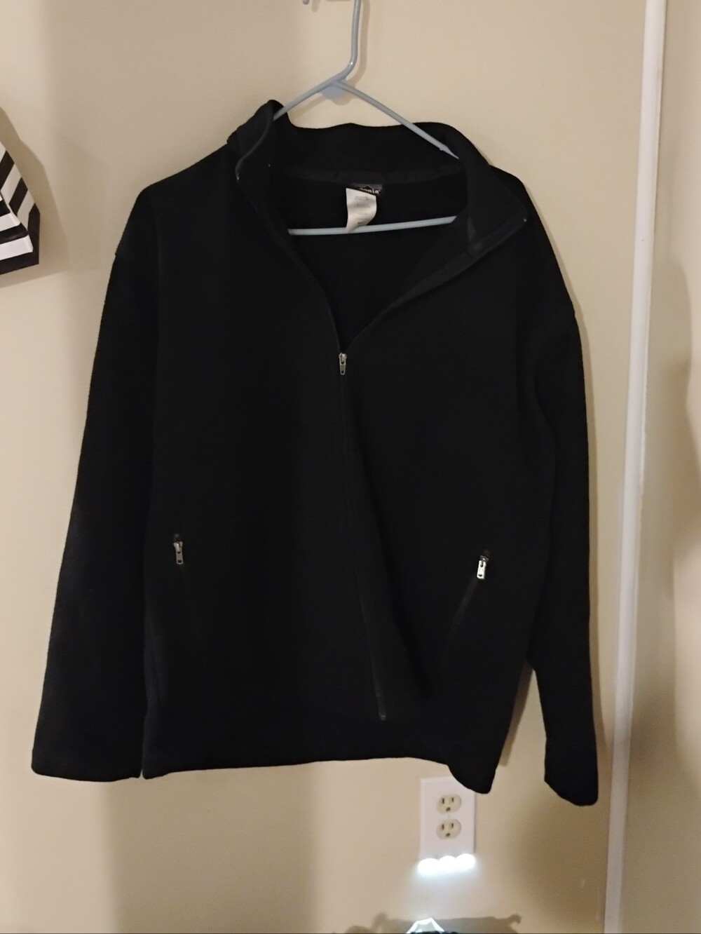 Patagonia Vintage 2006 Micro Synchilla Jacket Sz L Black